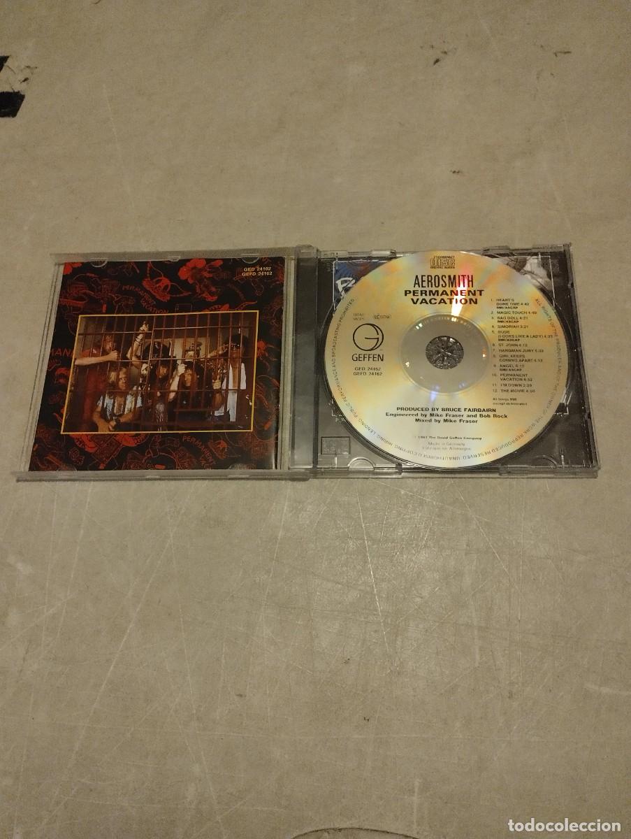 CDs de m&uacute;sica: AEROSMITH CD PERMANENT VACATION - Foto 2
