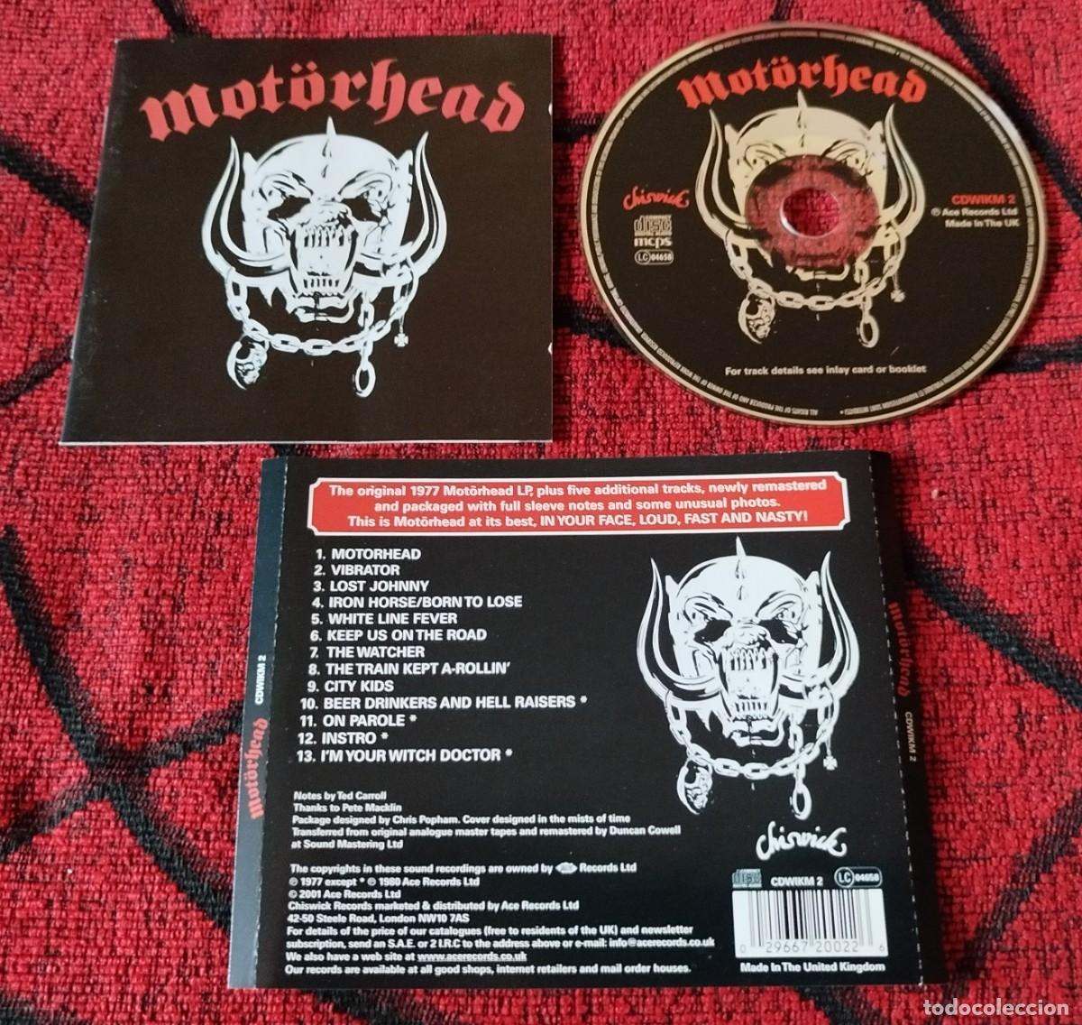 CDs de m&uacute;sica: MOTORHEAD ** Mot&ouml;rhead ** CD REEDICION 2001 UK - Foto 1