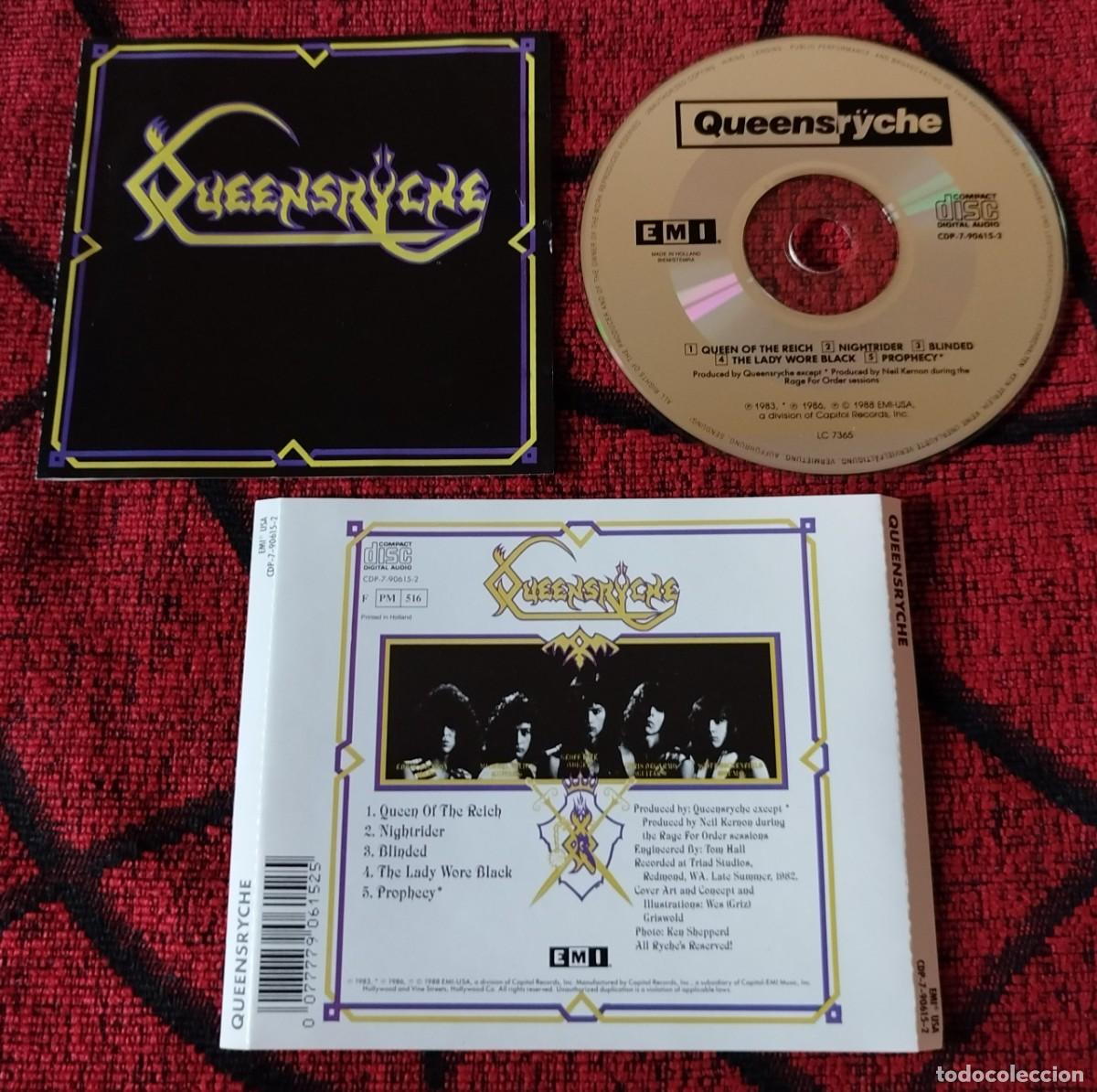 CDs de m&uacute;sica: QUEENSRYCHE ** Queensr&yuml;che ** CD REEDICION HOLANDA - Foto 1