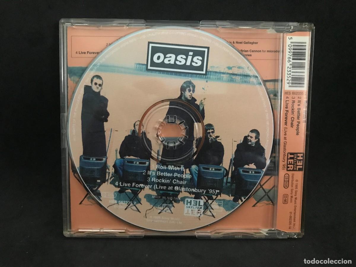 CDs de m&uacute;sica: Oasis &ndash; Roll With It - CD EP - Helter Skelter - Foto 2