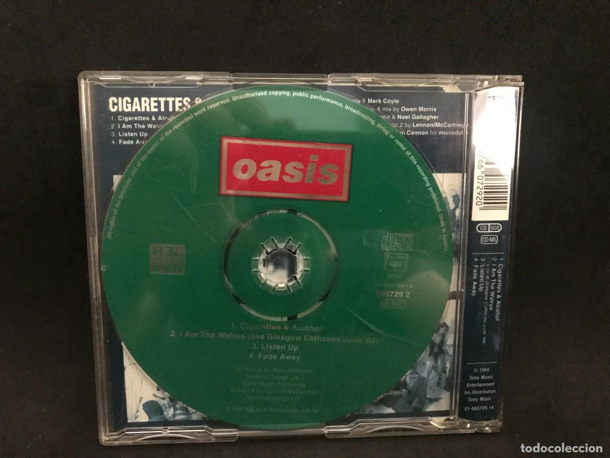 CDs de m&uacute;sica: Oasis &ndash; Cigarettes & Alcohol - CD EP - Helter Skelter - Foto 2
