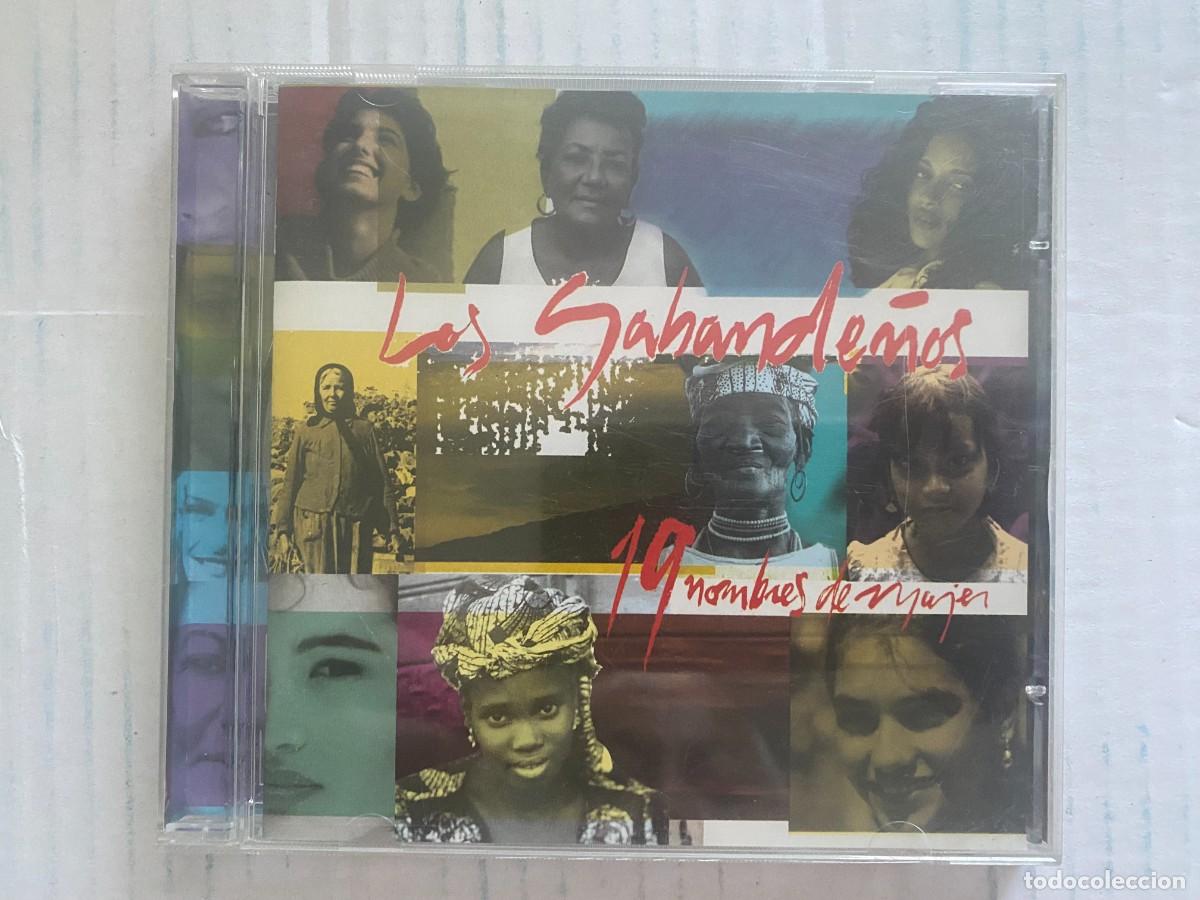 CDs de m&uacute;sica: CD LOS SABANDE&Ntilde;OS - 19 NOMBRES DE MUJER - Foto 1