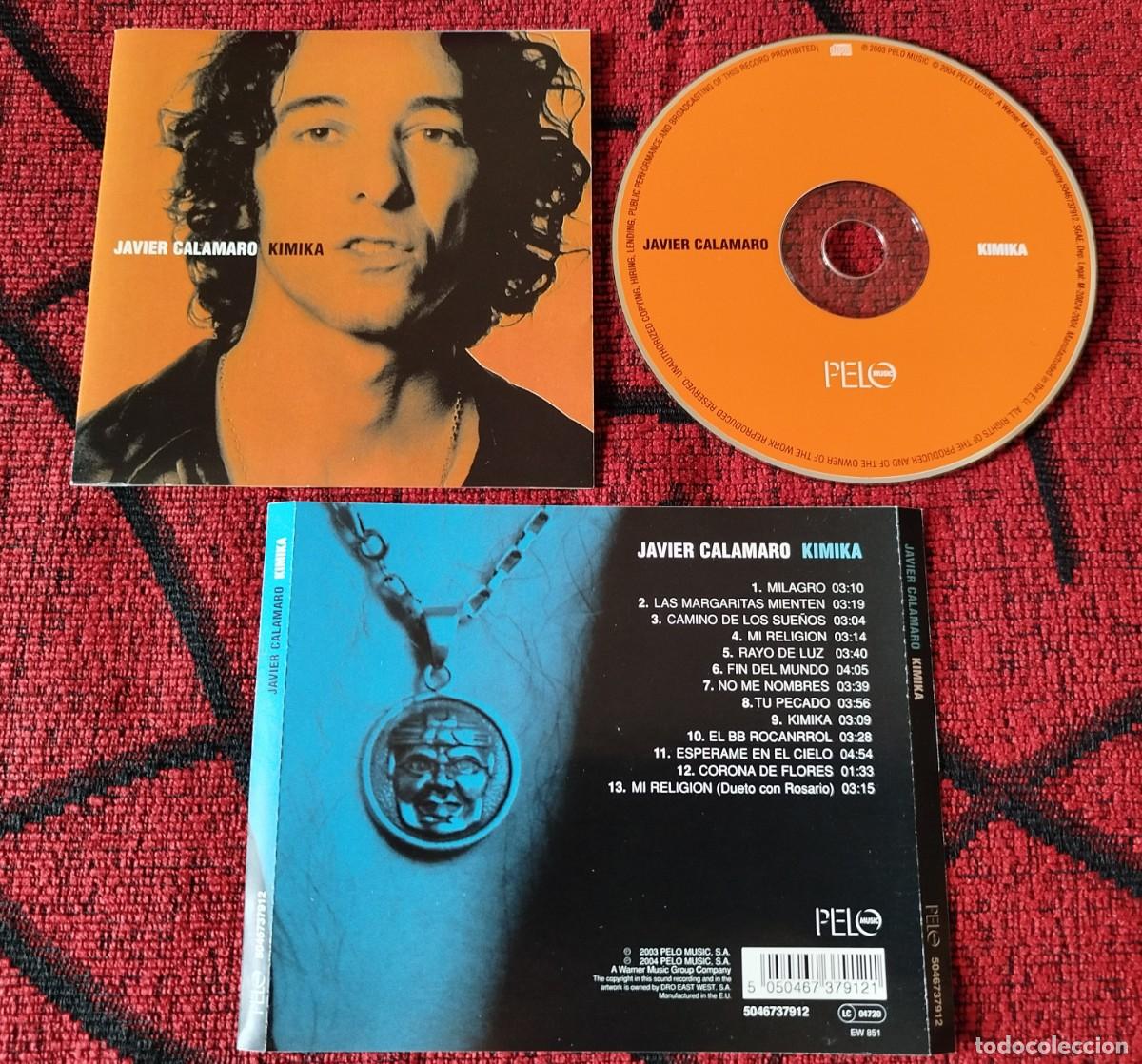 CDs de m&uacute;sica: JAVIER CALAMARO ** Kimika ** CD 2004 - Foto 1