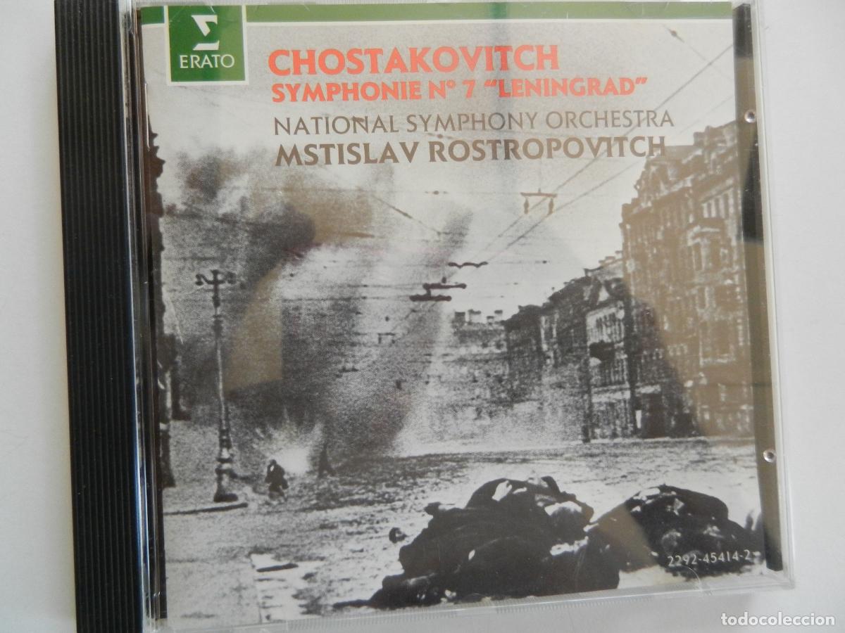 CDs de Musique: CHOSTAKOVITCH - SYMPHONIE N&ordm; 7 &rdquo;LENINGRAND &rdquo; - MISTILAV ROSTROPOVITCH - CD