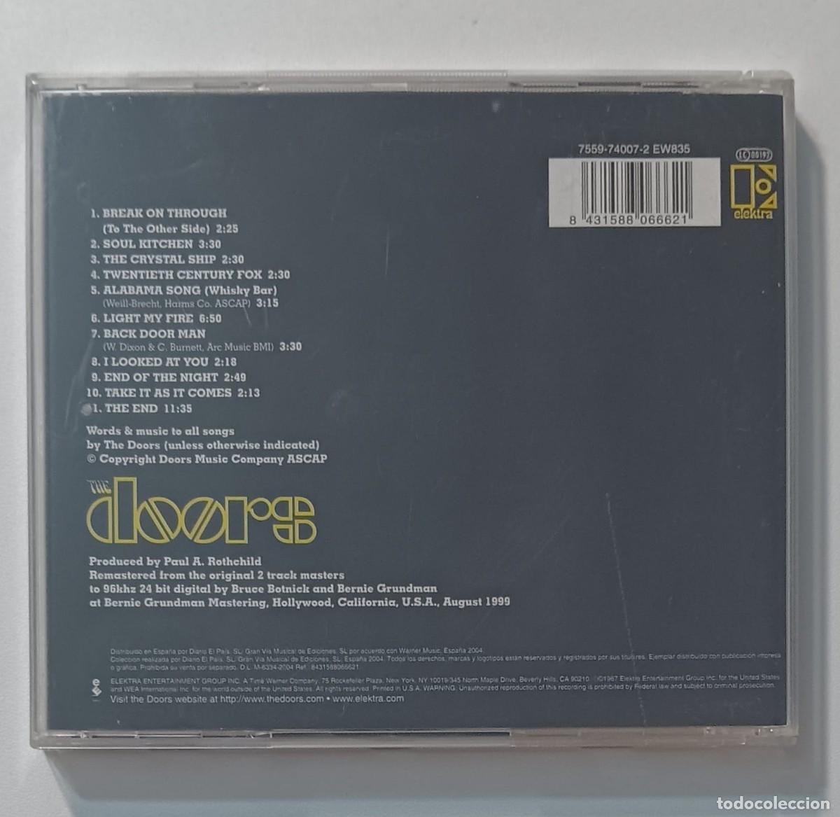 CDs de m&uacute;sica: CD COMPACT DISC THE DOORS - Foto 3