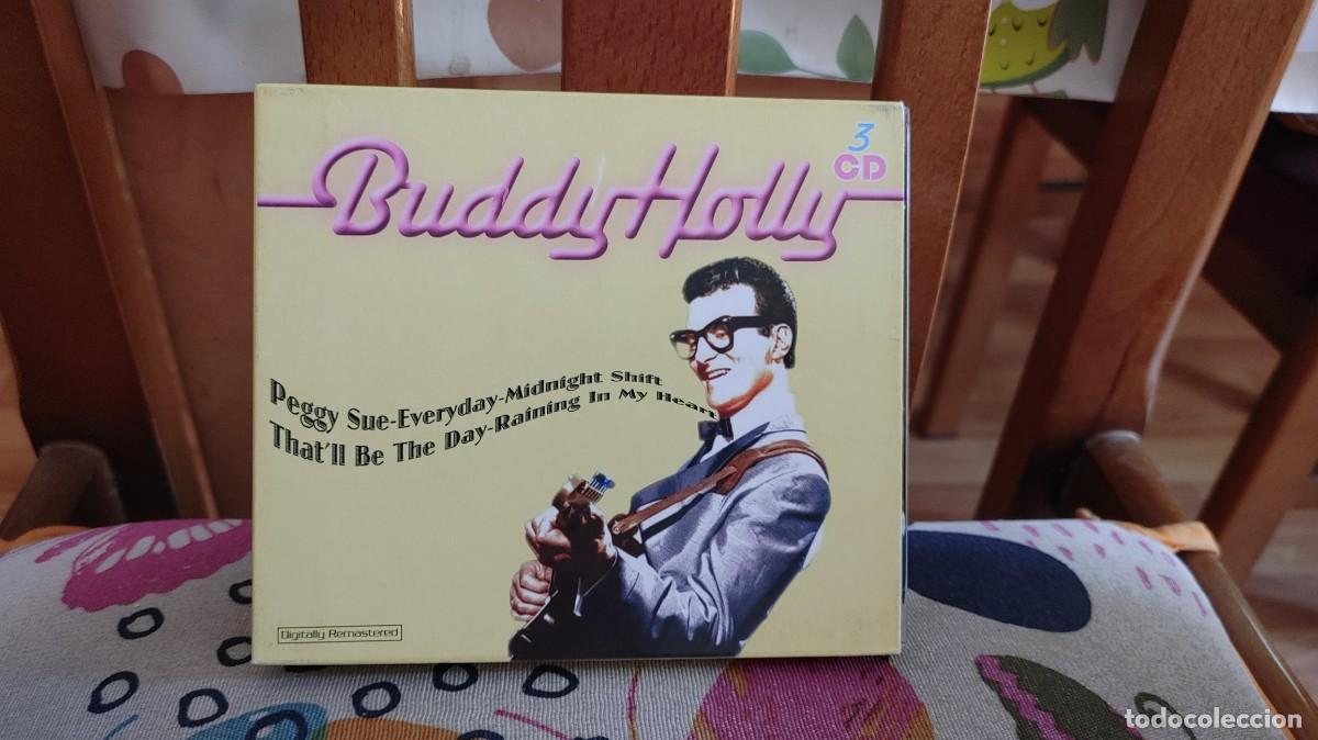 CDs de m&uacute;sica: BUDDY HOLLY-BOX CON 3 CDS - Foto 1
