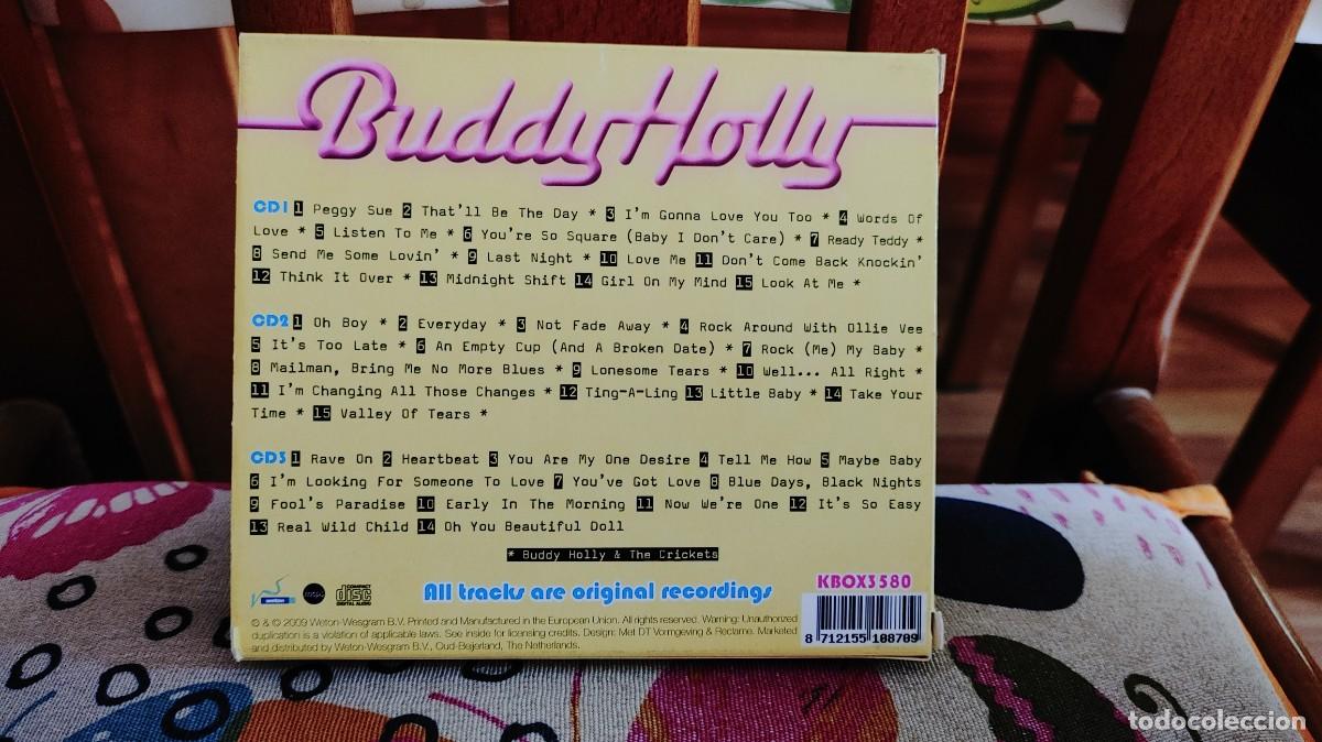 CDs de m&uacute;sica: BUDDY HOLLY-BOX CON 3 CDS - Foto 3
