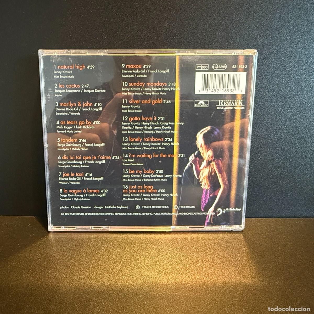 CDs de m&uacute;sica: Vanessa Paradis - Live (CD) - Foto 2