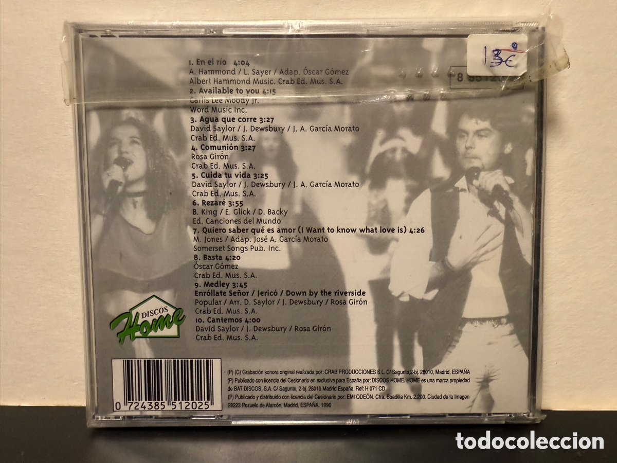 CDs de m&uacute;sica: David Saylor, Miryam Fultz - Espiritual (Padre Nuestro III) (CD) - Foto 2