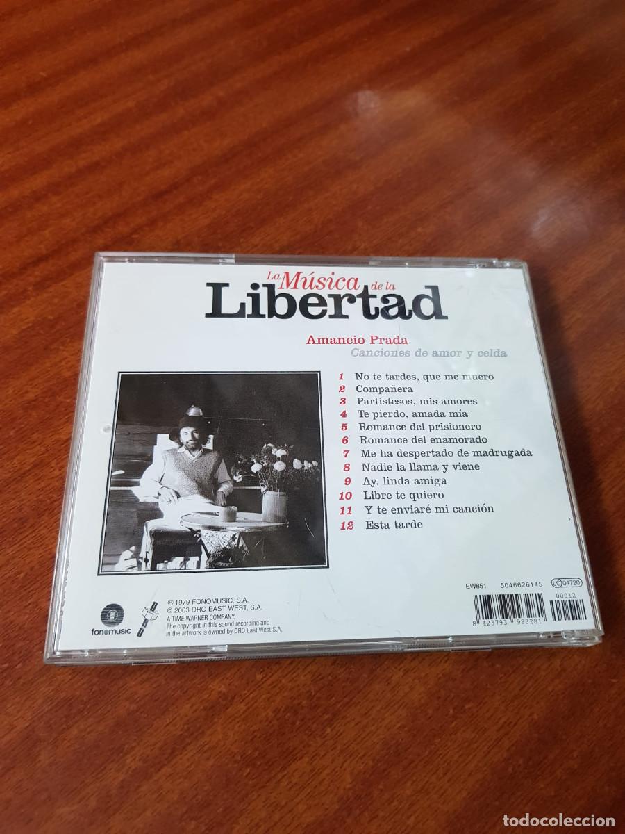 CDs de m&uacute;sica: AMANCIO PRADA-CANCIONES DE AMOR Y CELDA - Foto 2
