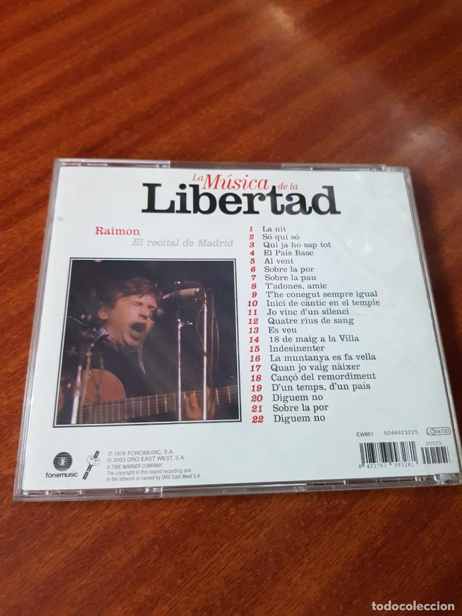 CDs de m&uacute;sica: RAIMON- EL RECITAL DE MADRID - Foto 2