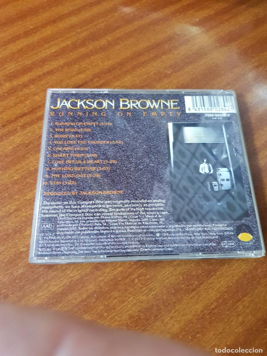 CDs de m&uacute;sica: JACKSON BROWNE-RUNNING ON EMPTY - Foto 2