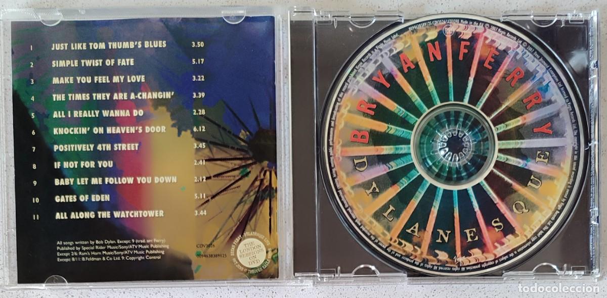 CDs de m&uacute;sica: BRYAN FERRY - DYLANESQUE - CD - 2007 - 11 TEMAS - Foto 2