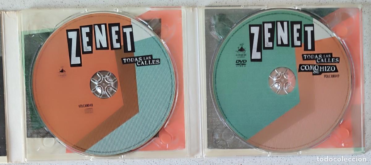 CDs de m&uacute;sica: ZENET - TODAS LAS CALLES - CD+DVD - 2010 - - Foto 3