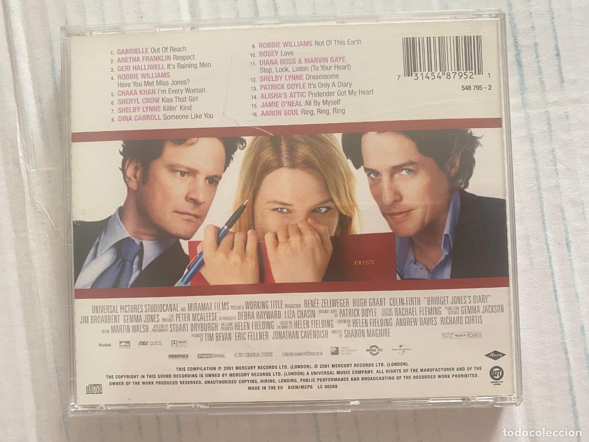 CDs de m&uacute;sica: CD BSO - BRIDGE JONES DIARY - VARIOS - Foto 2