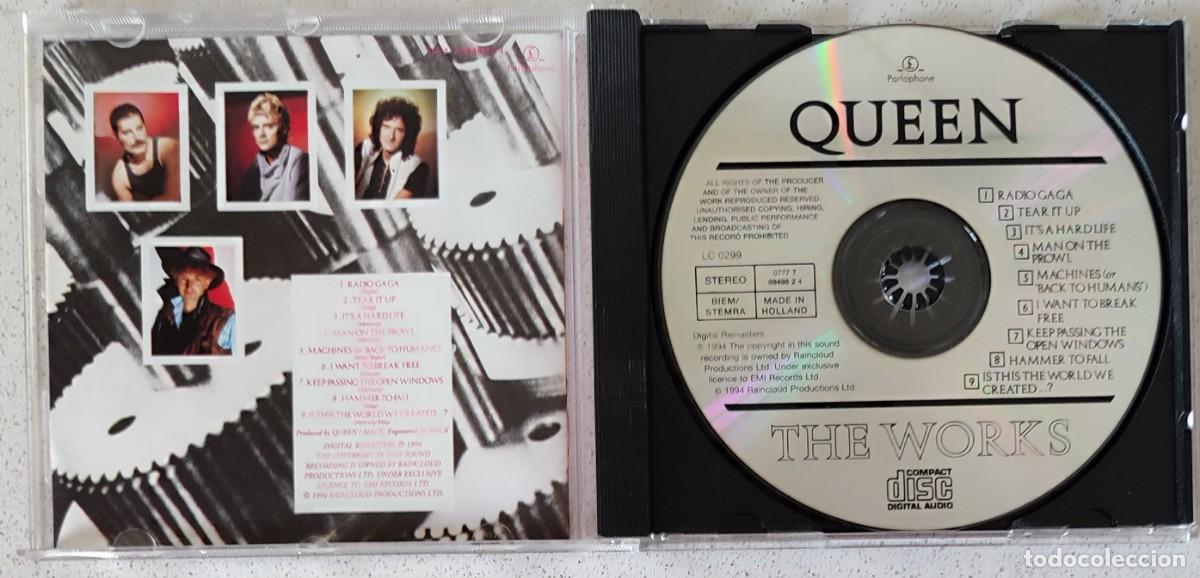 CDs de m&uacute;sica: QUEEN - THE WORKS - CD - 1994 - 9 TEMAS - Foto 2