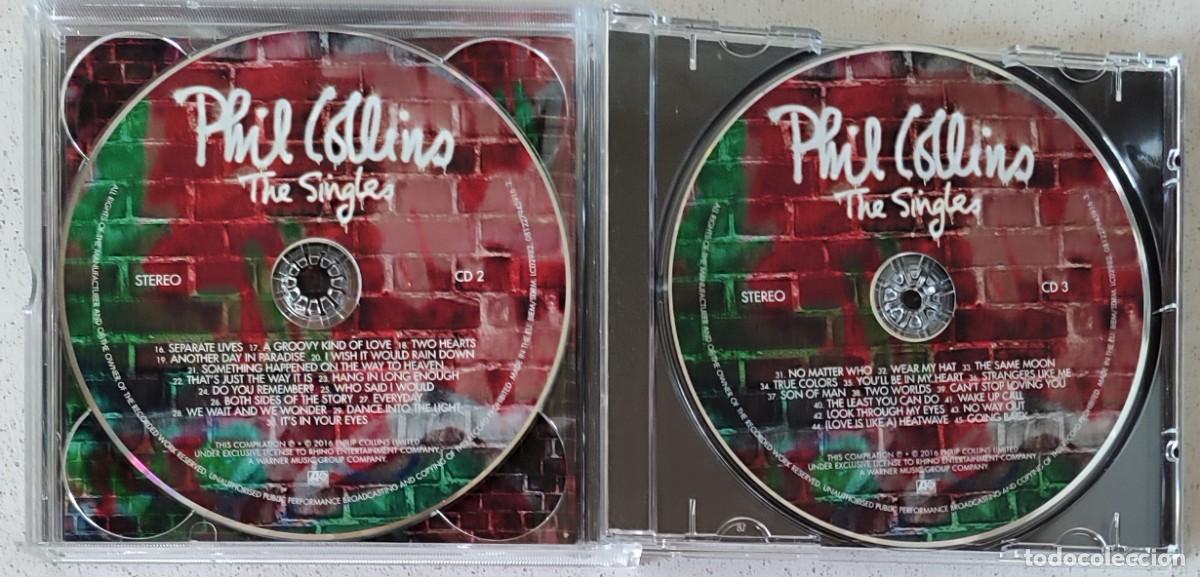 CDs de m&uacute;sica: PHIL COLLINS - THE SINGLES - 3CD - 2016 - Foto 4