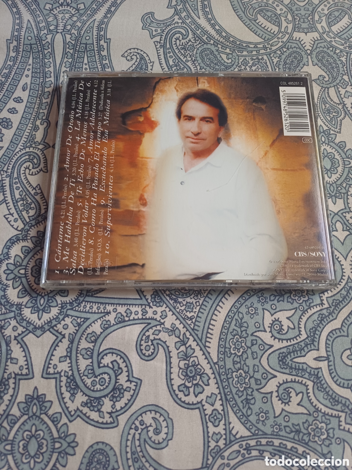 CDs de m&uacute;sica: Jose Luis Perales En clave de amor CD - Foto 2