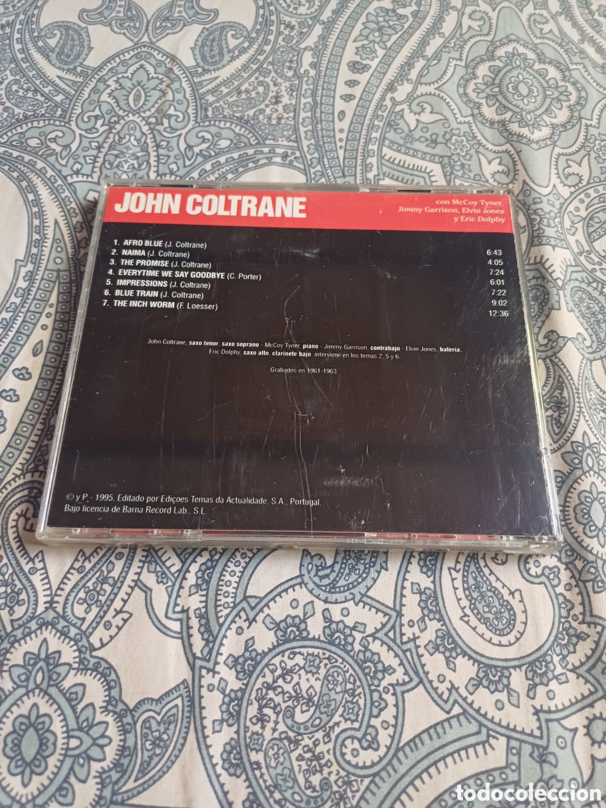 CDs de m&uacute;sica: John Coltrane Jazz Blues CD - Foto 2