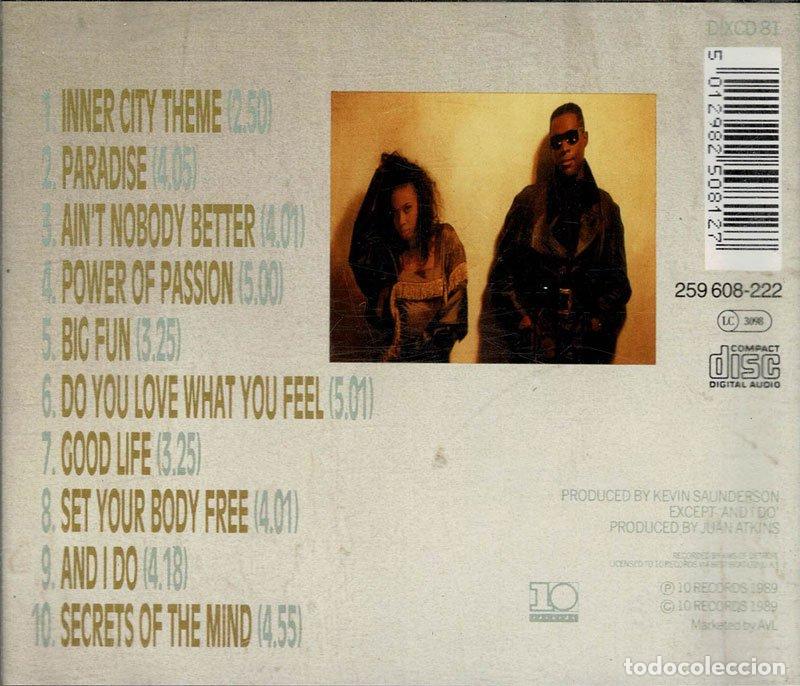 CDs de m&uacute;sica: Inner City - Paradise. CD - Foto 2