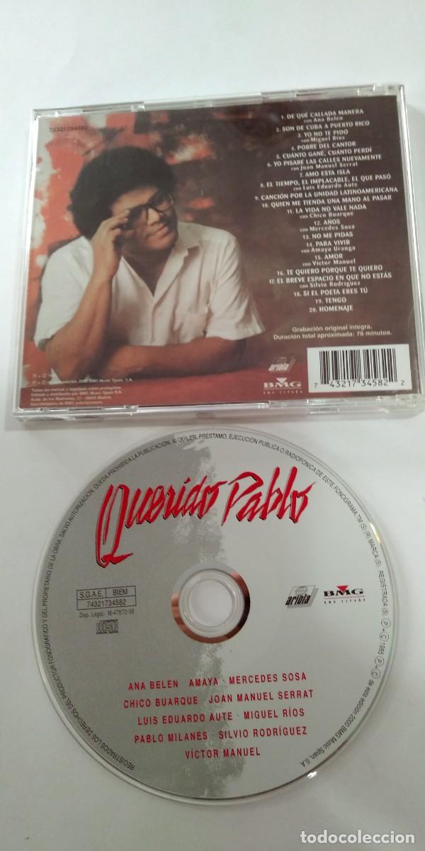 CDs de m&uacute;sica: Pablo Milan&eacute;s Querido Pablo - Foto 2