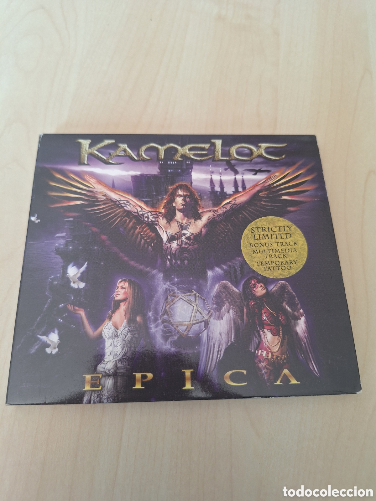 CDs de m&uacute;sica: Scd78 kamelot epica CD SEGUNDAMANO - Foto 1