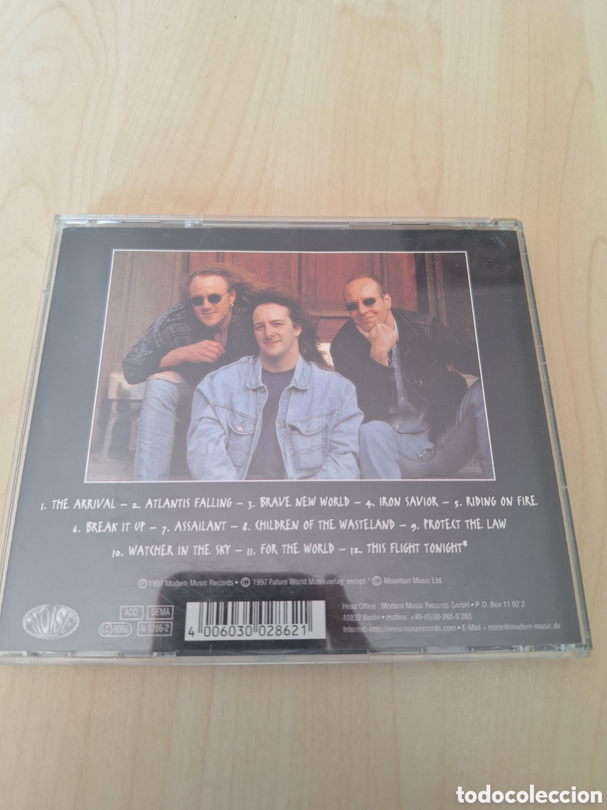 CDs de m&uacute;sica: Scd78 iron Savior CD SEGUNDAMANO - Foto 2
