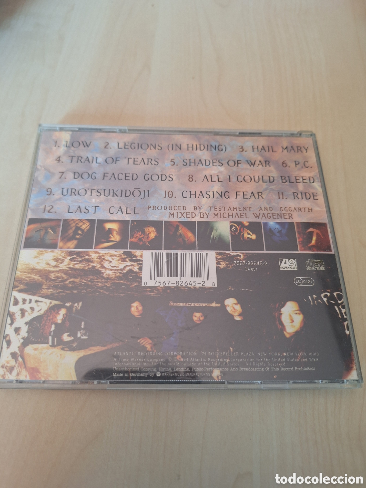 CDs de m&uacute;sica: SCD59 testament low CD SEGUNDAMANO - Foto 2