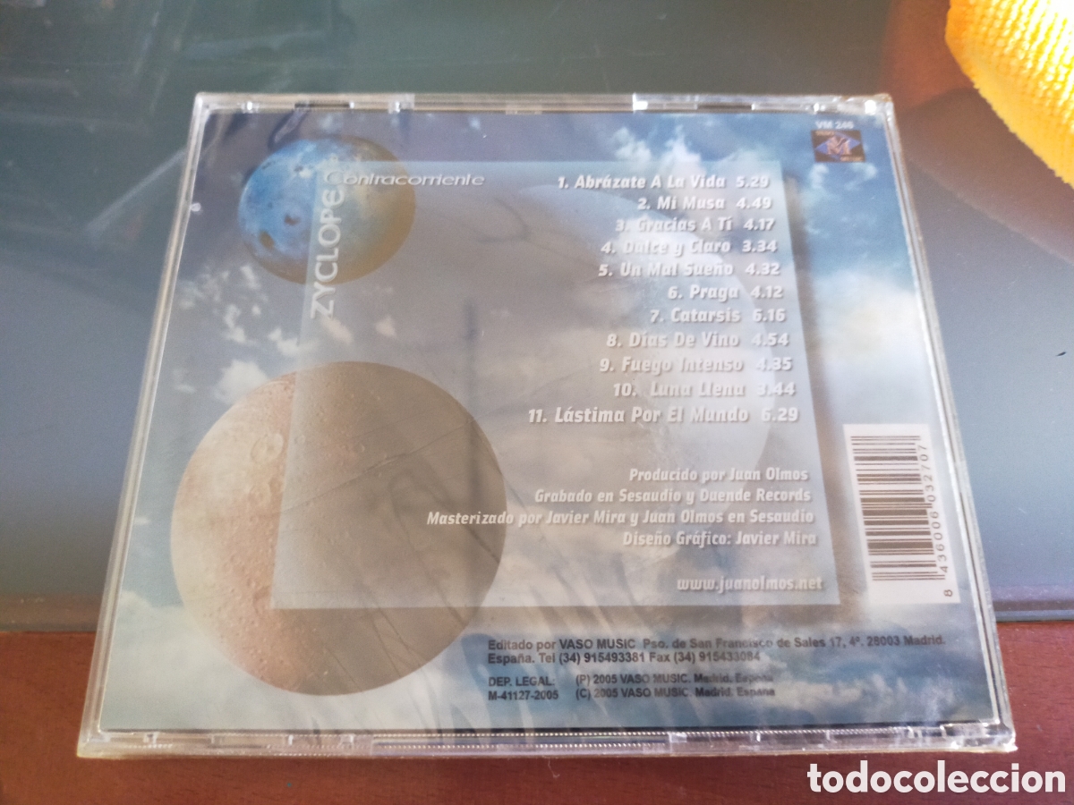 CDs de m&uacute;sica: Zyclope CD contracorriente 2005 precintado - Foto 2