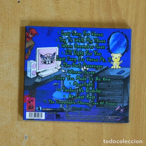 CDs de m&uacute;sica: ANKOR - LAST SONG FOR VENUS - CD - Foto 2