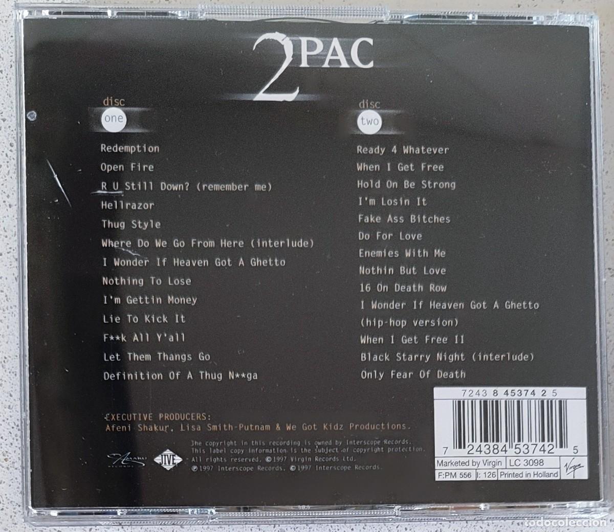 CDs de m&uacute;sica: 2PAC - RU STILL DOWN - 2CD 1997 - 26 TEMAS - Foto 4