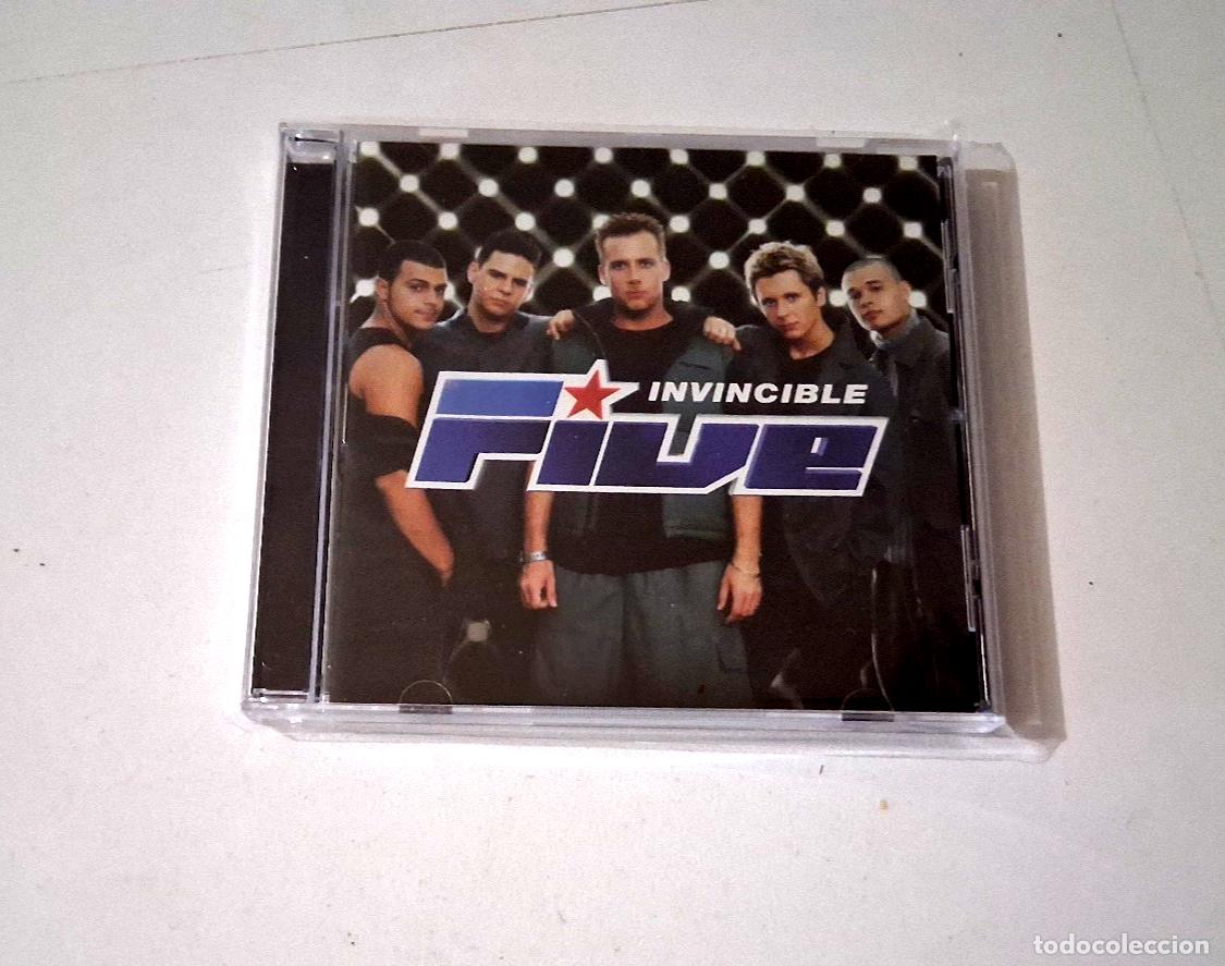CDs de m&uacute;sica: FIVE &rdquo;INVINCIBLE&rdquo; CD 14 TRACKS - Foto 1