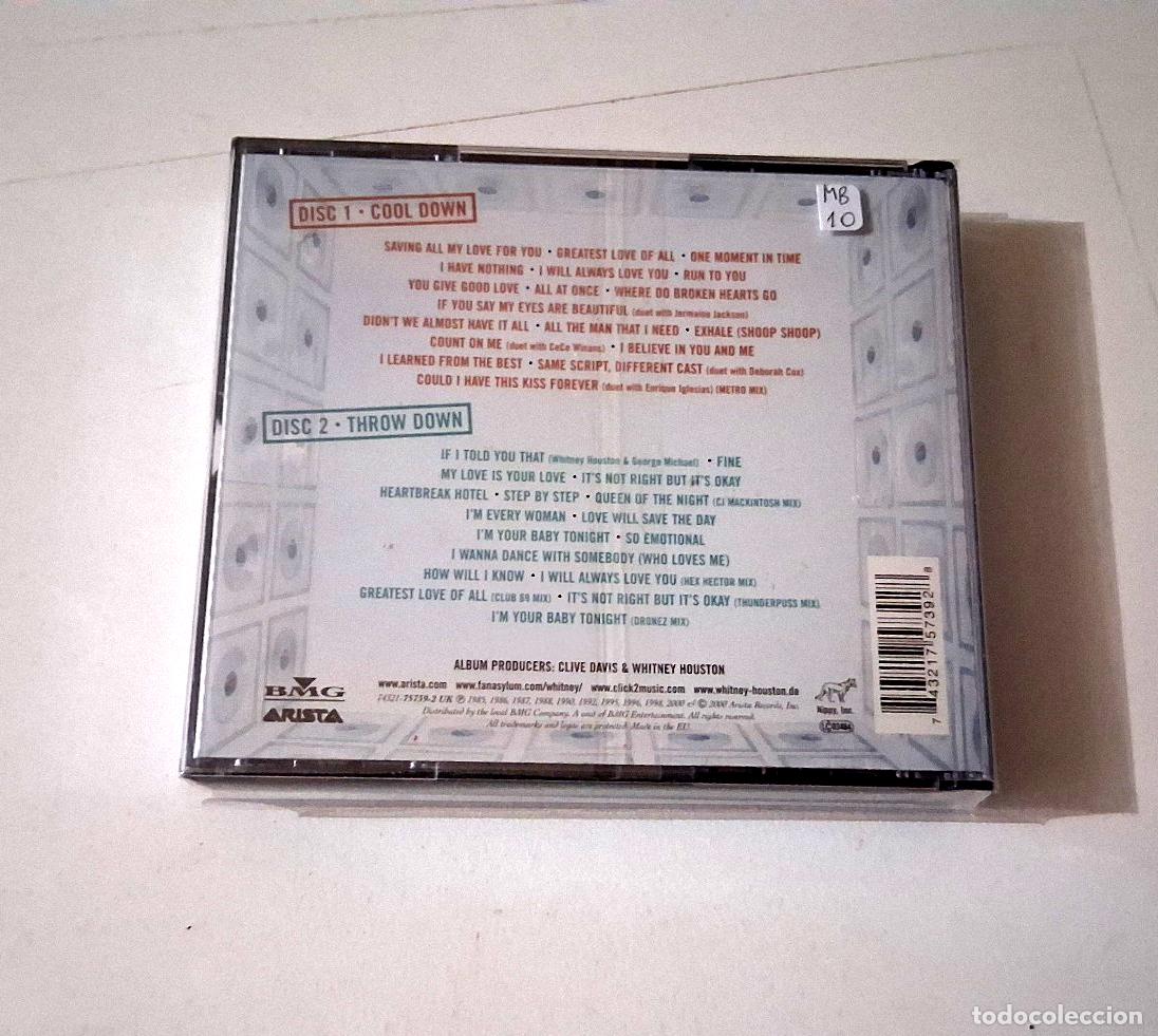 CDs de m&uacute;sica: WHITNEY HOUSTON &rdquo;THE GREATEST HITS&rdquo; 2CD CD - Foto 2
