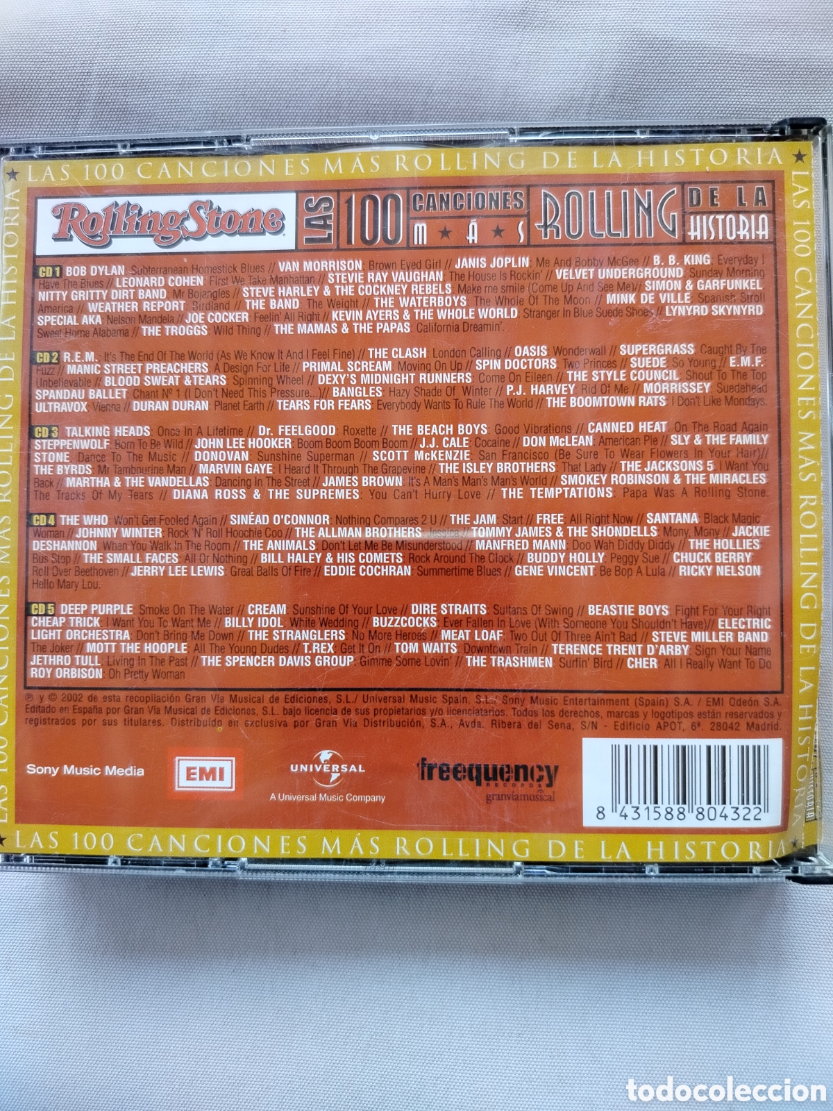 CDs de m&uacute;sica: Rolling Stone 100% 5xCDs - Foto 2