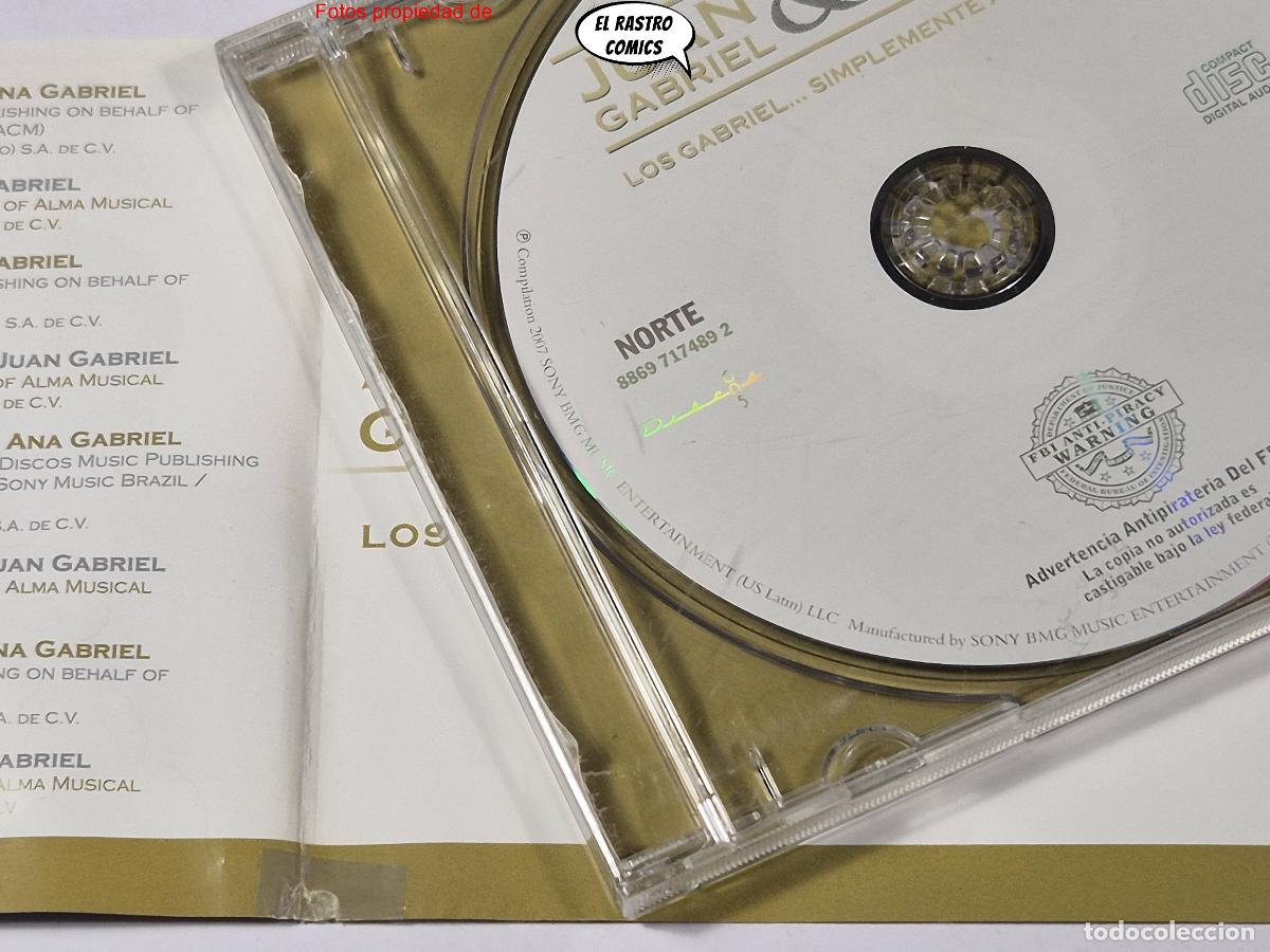 CDs de m&uacute;sica: Juan & Ana, Los Gabriel, Simplemente amigos, CD Norte, Sony 2007 - Foto 3
