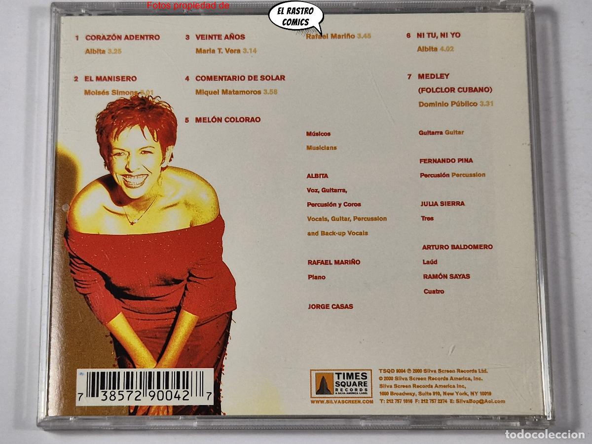 CDs de m&uacute;sica: Albita, Son, CD Times Square, 2000, Salsa, excelente estado - Foto 2