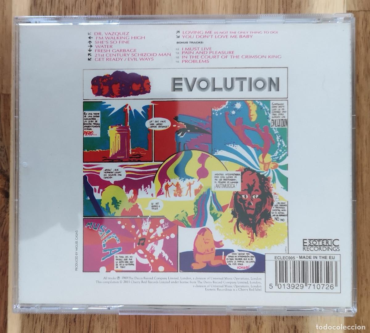 CDs de m&uacute;sica: EVOLUTION - EVOLUTION - Esoteric Recordings 2011 - Made in E.U. - Foto 3