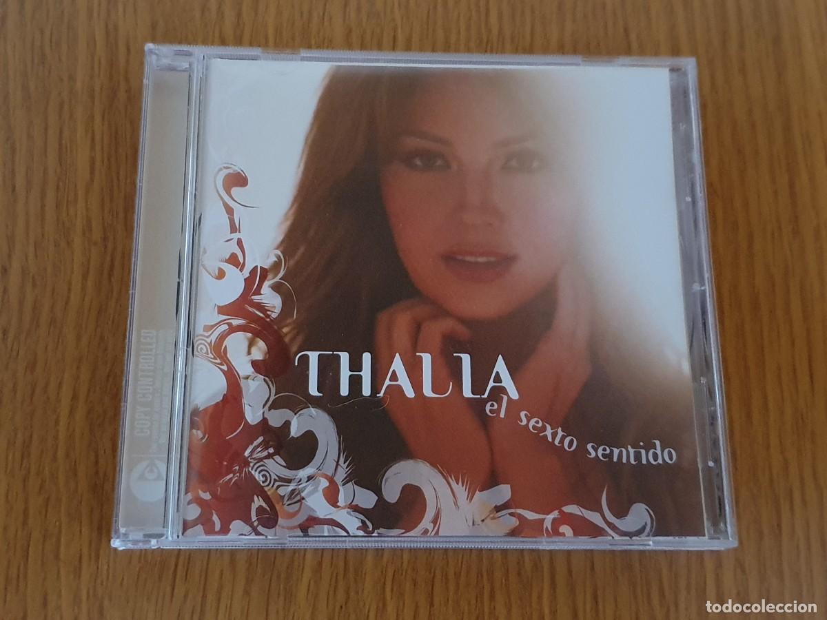 CDs de m&uacute;sica: CD Thalia&nbsp;&ndash;&nbsp;El Sexto Sentido 2005 - poster en interior - Foto 1