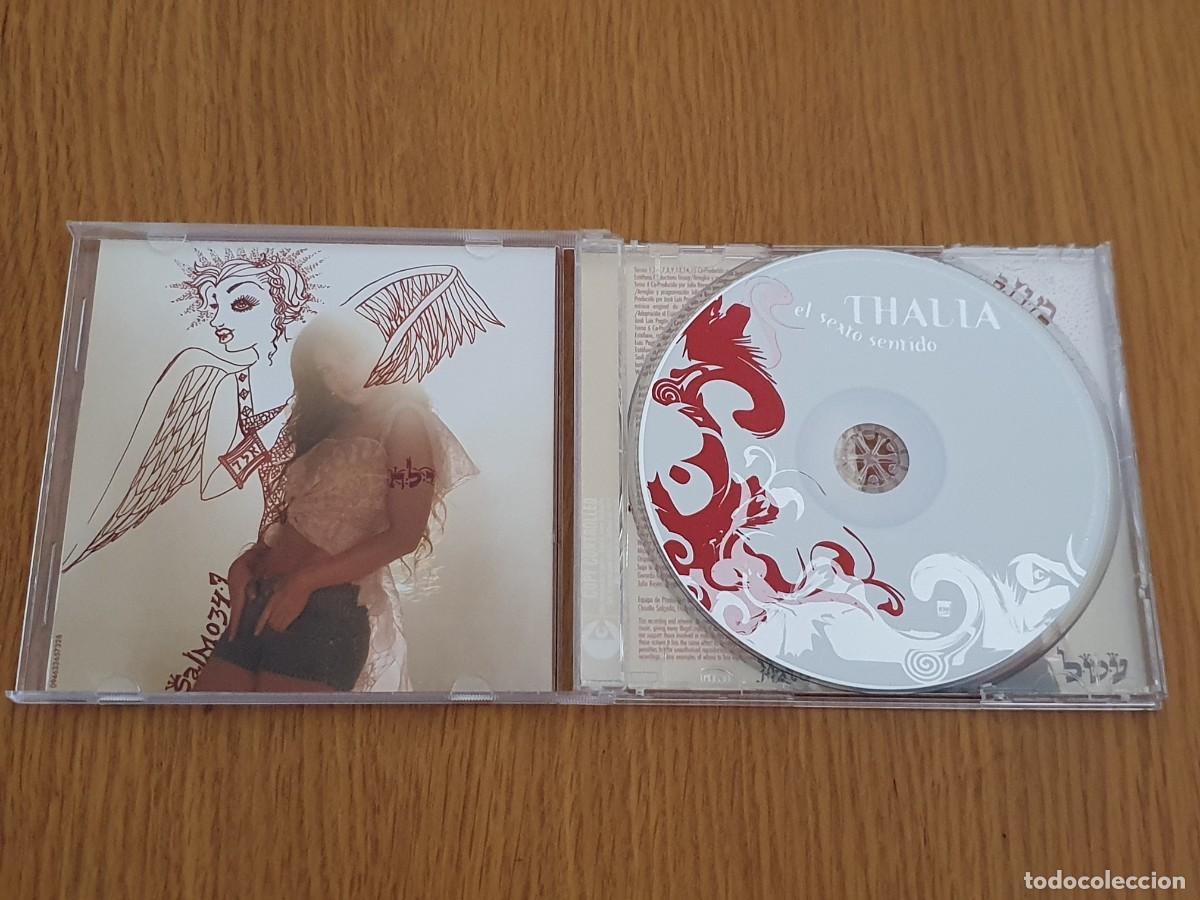 CDs de m&uacute;sica: CD Thalia&nbsp;&ndash;&nbsp;El Sexto Sentido 2005 - poster en interior - Foto 2