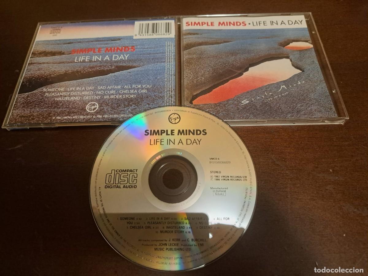 CDs de m&uacute;sica: SIMPLE MINDS - CD - LIFE IN A DAY - Foto 1