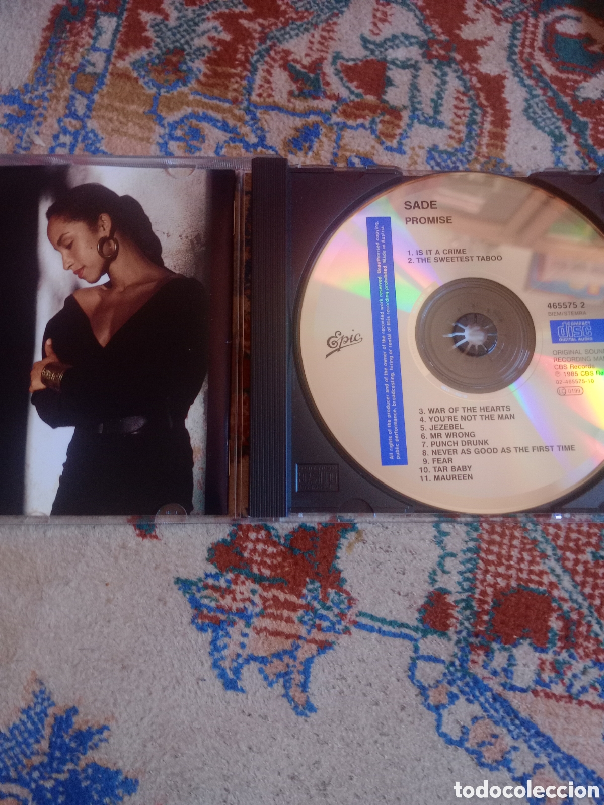 CDs de m&uacute;sica: Sade promise a&ntilde;o 1985 CD - Foto 3