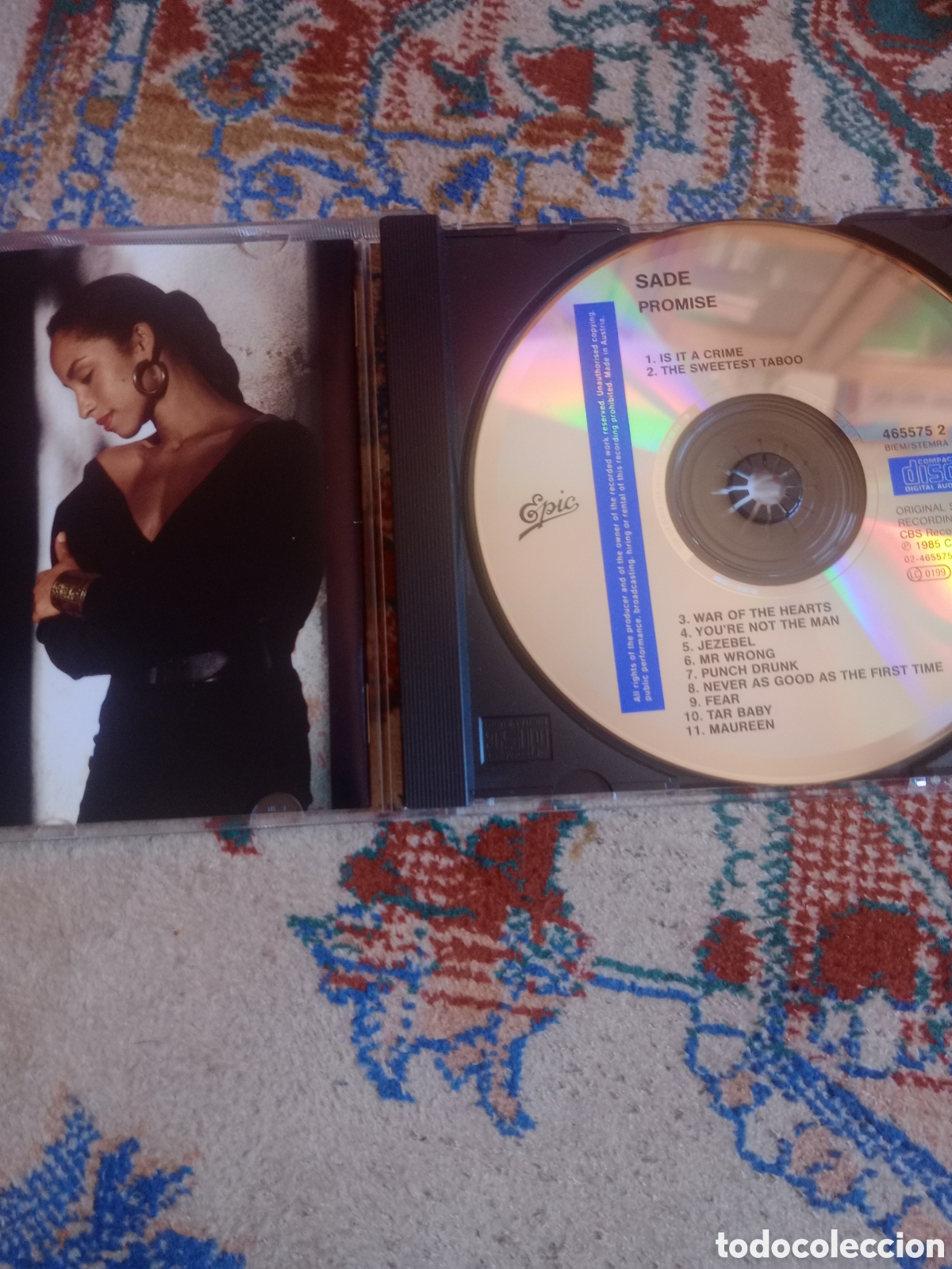 CDs de m&uacute;sica: Sade promise a&ntilde;o 1985 CD - Foto 5