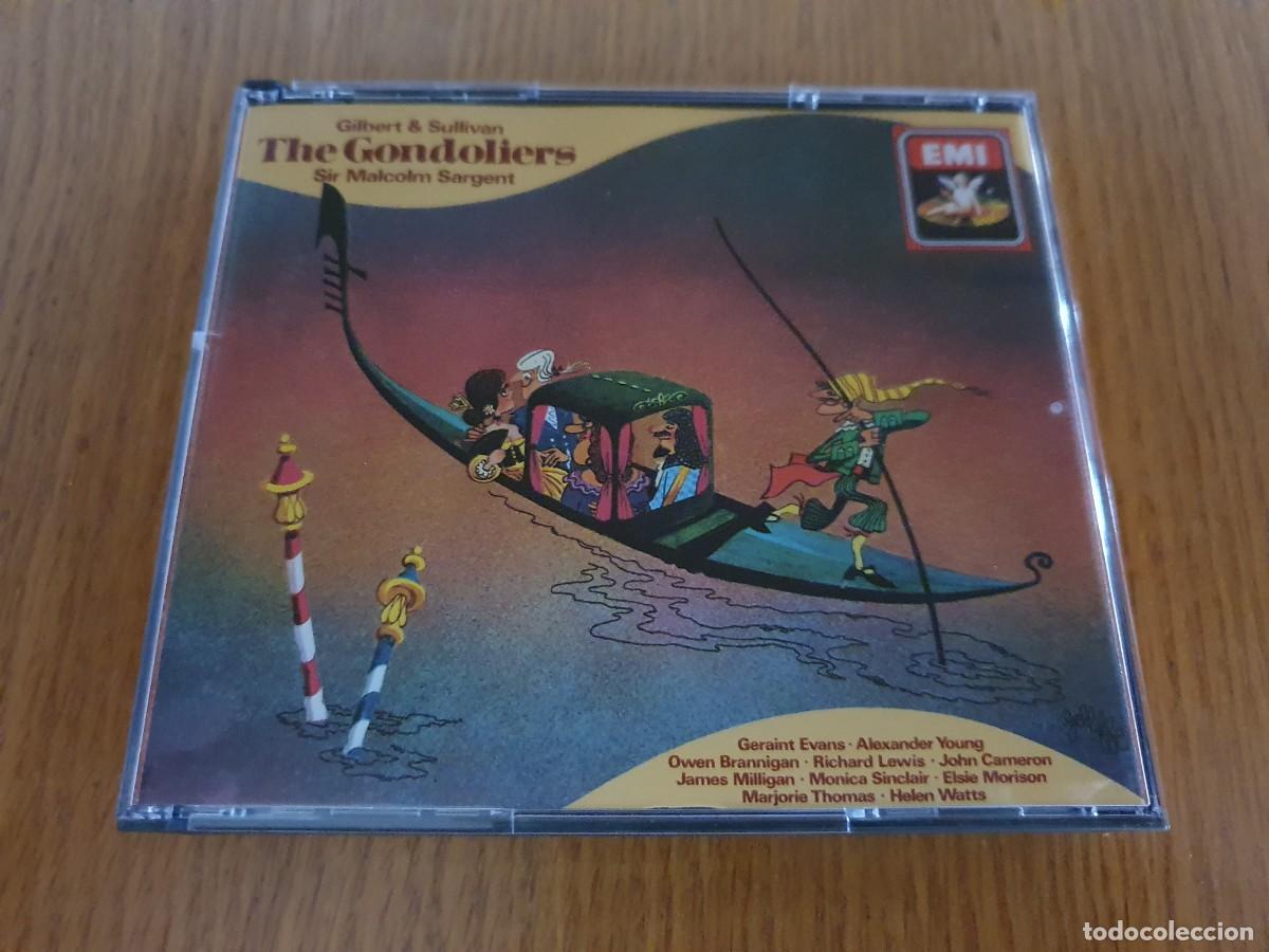CDs de m&uacute;sica: 2 CD - the gondoliers - Gilbert & Sullivan - EMI - 1987 - Foto 1