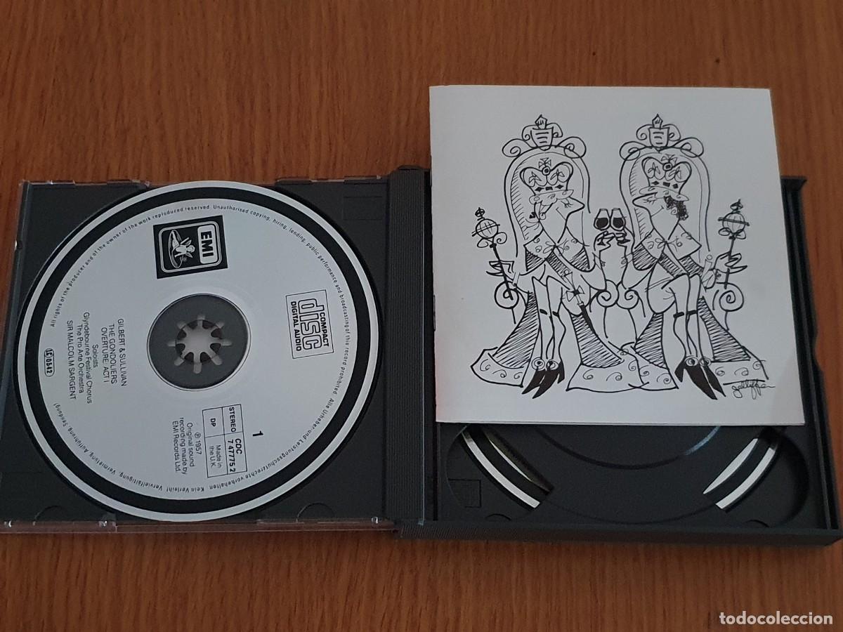 CDs de m&uacute;sica: 2 CD - the gondoliers - Gilbert & Sullivan - EMI - 1987 - Foto 2