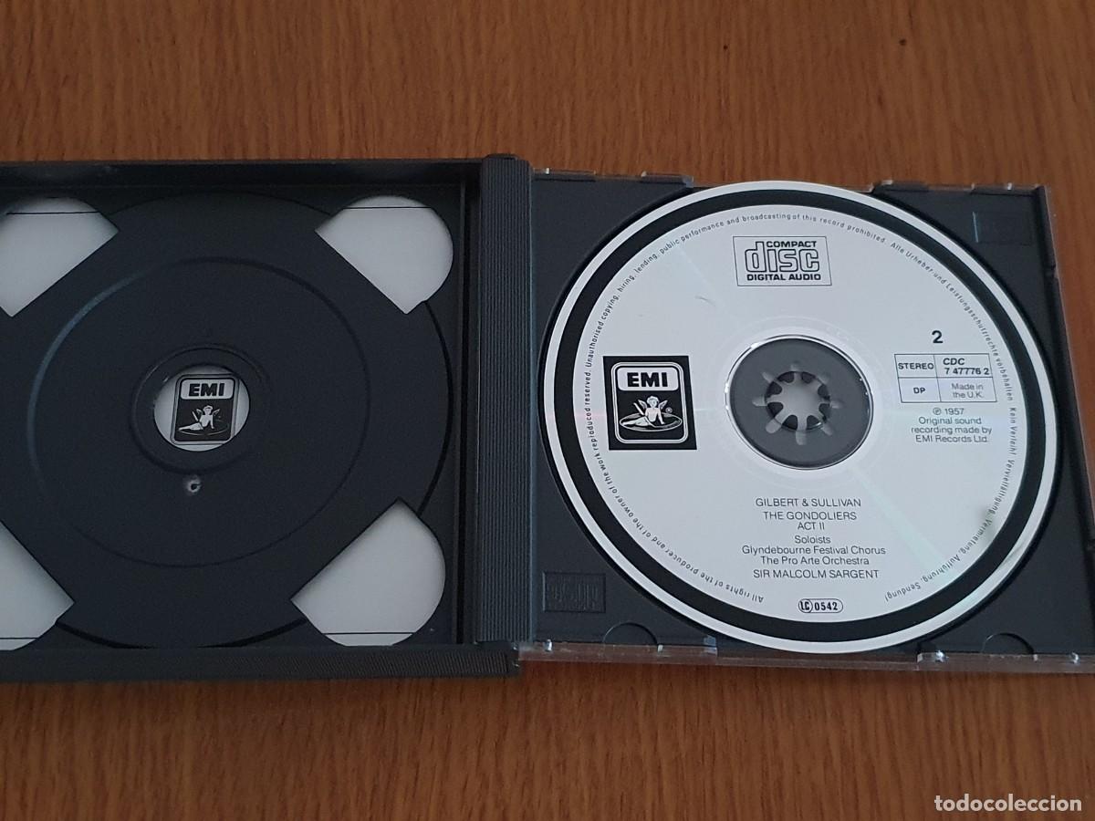 CDs de m&uacute;sica: 2 CD - the gondoliers - Gilbert & Sullivan - EMI - 1987 - Foto 3