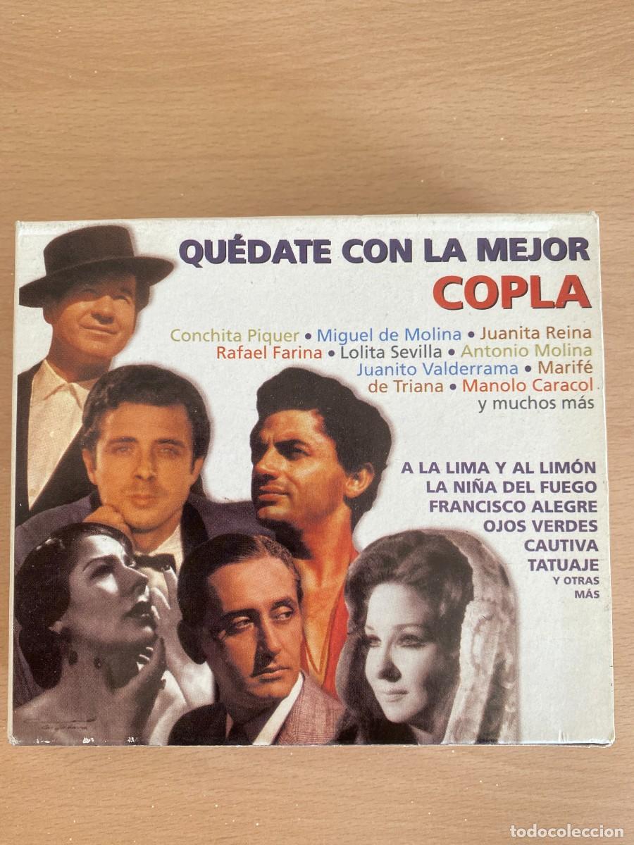 CDs de m&uacute;sica: CD QUEDATE CON LA MEJOR COPLA 3CD - Foto 1