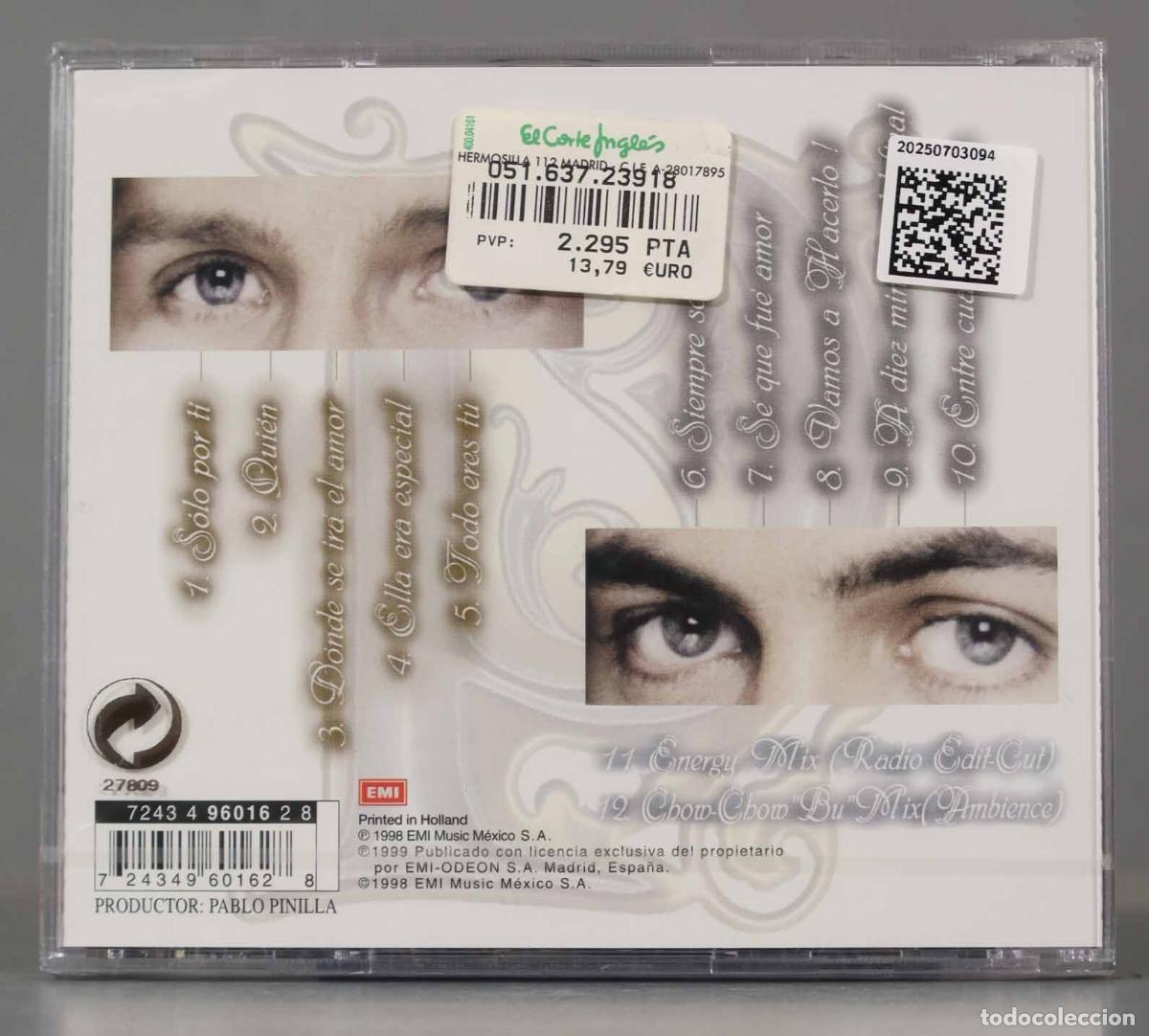 CDs de m&uacute;sica: CD. Plat&oacute;n - Especial . PRECINTADO - Foto 2