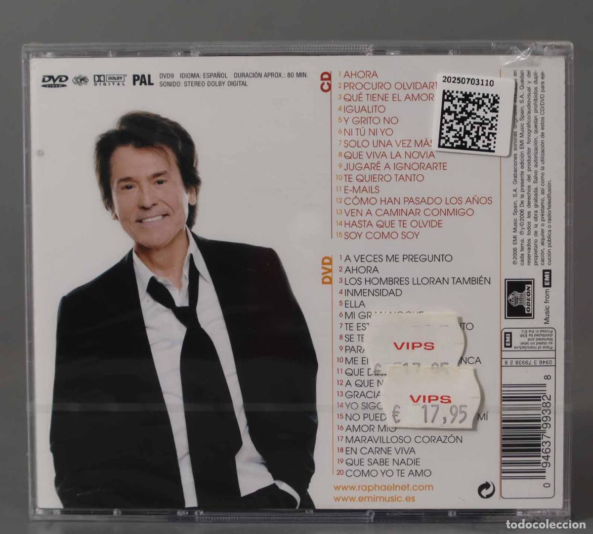 CDs de m&uacute;sica: CD. Raphael &ndash; Cerca De Ti. PRECINTADO - Foto 2
