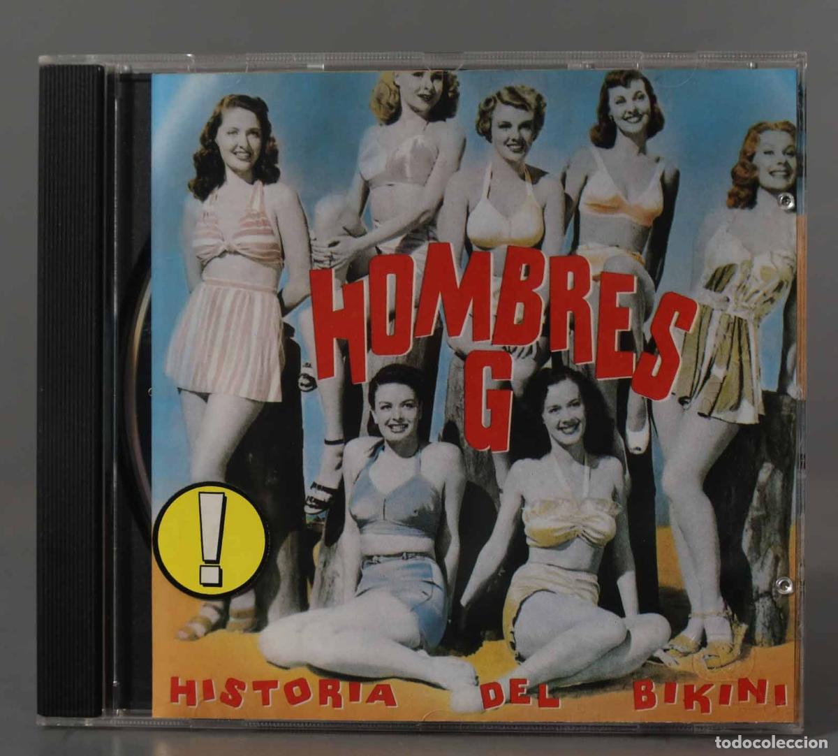 CDs de m&uacute;sica: CD. Hombres G &ndash; Historia Del Bikini - Foto 1