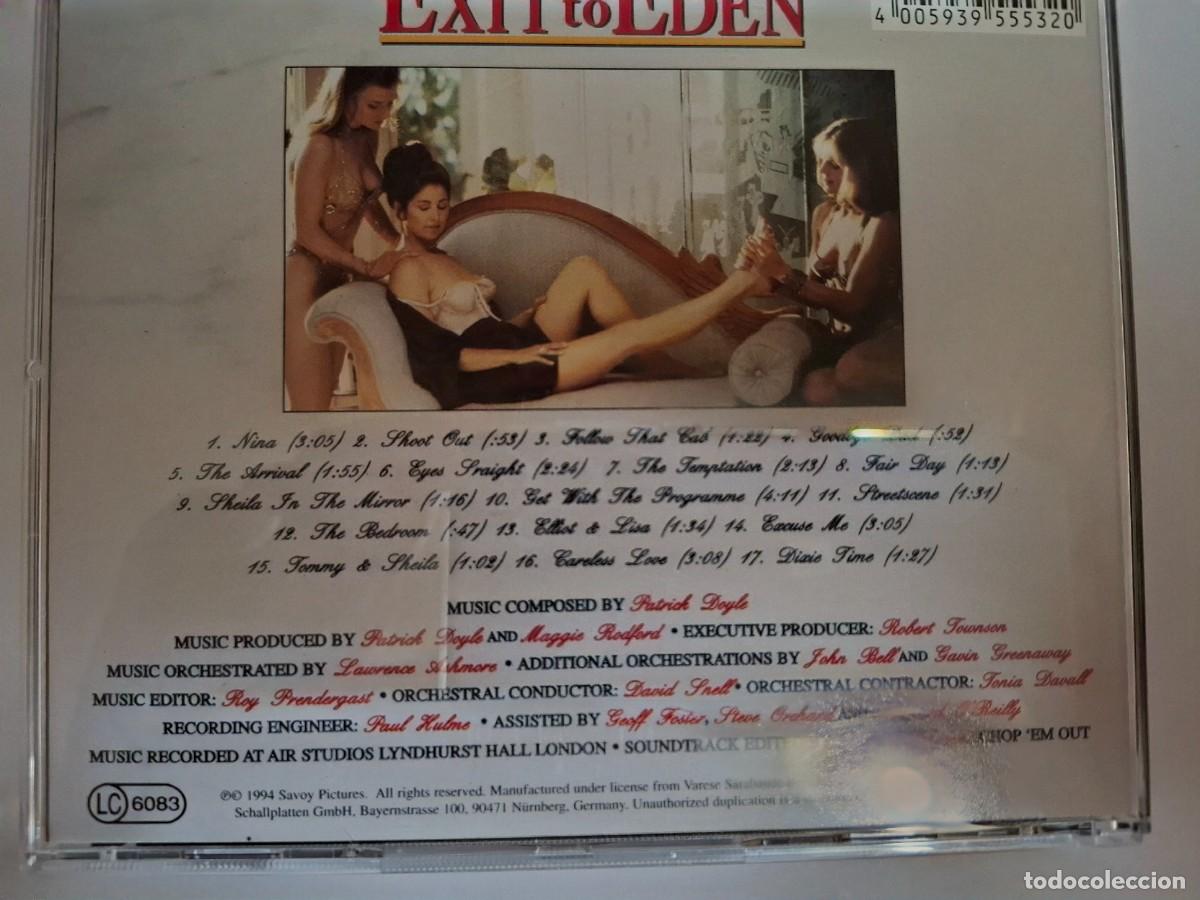 CDs de m&uacute;sica: PATRICK DOYLE: EXIT TO EDEN (1 CD AUDIO B.S.O.) - Foto 3